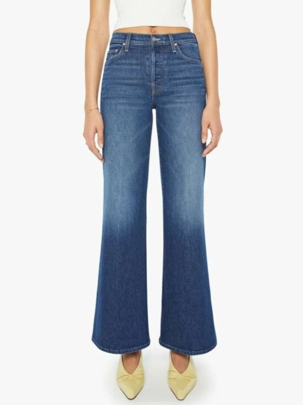 Mother The Tomcat Roller Skimp Flare Jeans